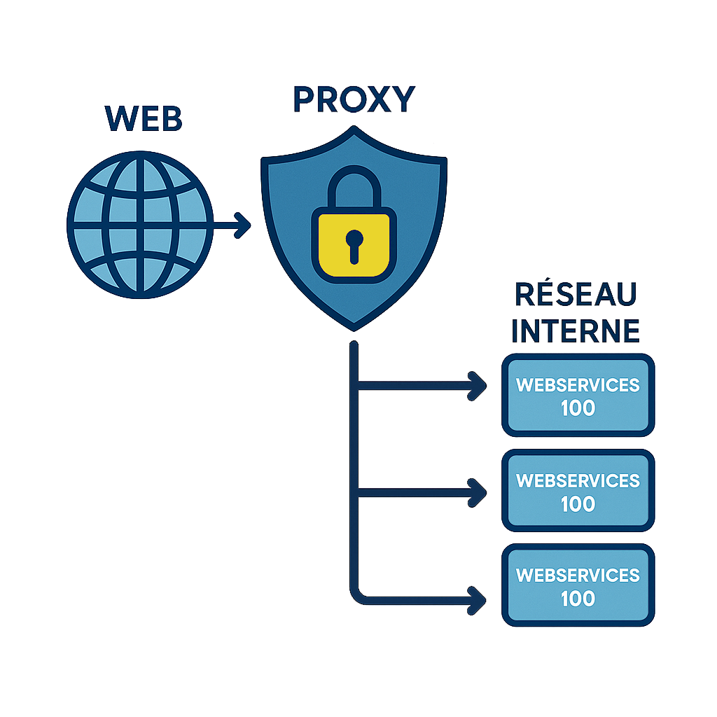 Schéma illustrant le fonctionnement du PPI Proxy